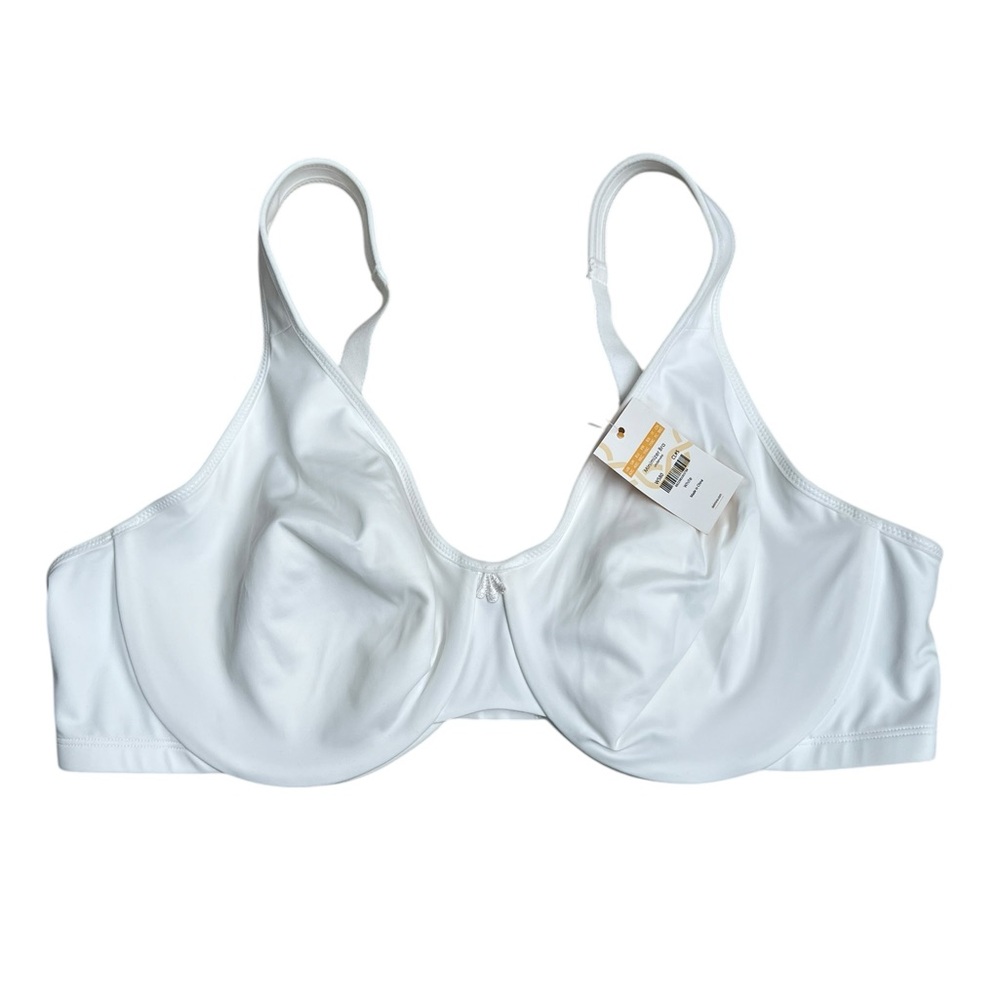 Delimira White Minimizer Bra 42C Underwire Unlined